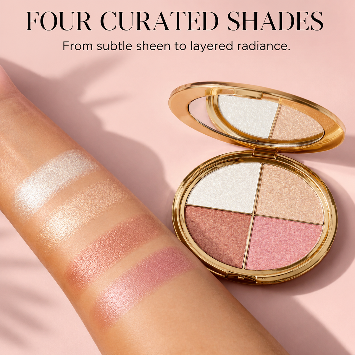 ✨4-in-1 Glow Palette | Create Your Perfect Face Glow In Seconds