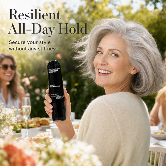 Flat Hair Savior! Blue Fragrance Fluffy Spray for Instant Volume